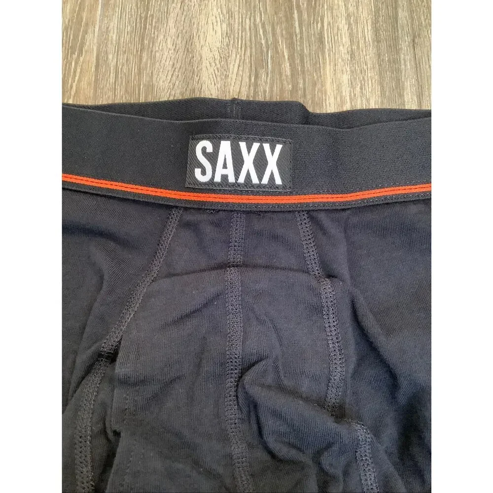 SAXX Men's XS Black 1 Pair Non-Stop Stretch Cotton 5